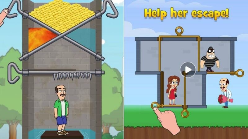 Рекламный геймплей Gardenscapes