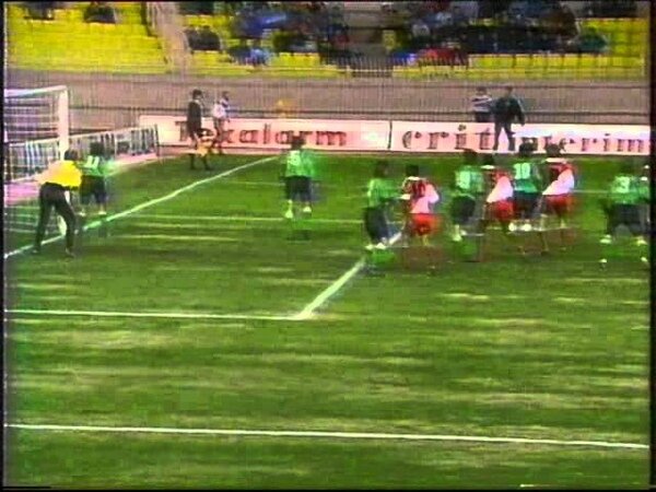 ФК "Монако" (Франция) 1:2 "Торпедо Москва" (Россия). 1/8 Кубка УЕФА 90/91. 12.12.1990