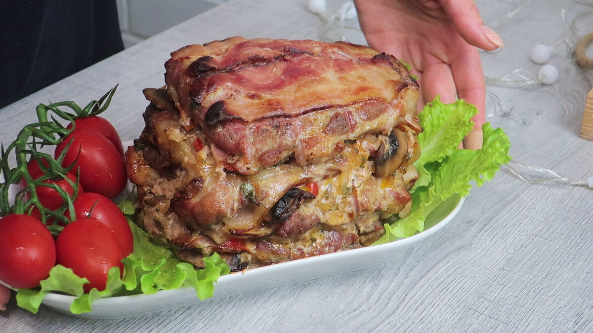 Слоеное мясо на праздничный стол