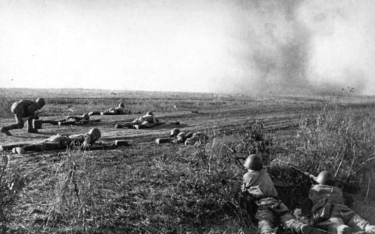 Бои за гродовку. Бои в донских степях 1942. Сталинградская битва 1941-1942.