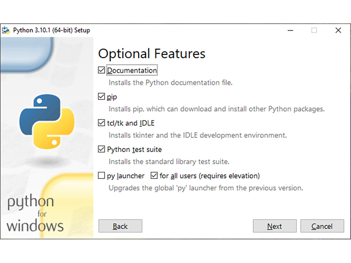 Python windows xp