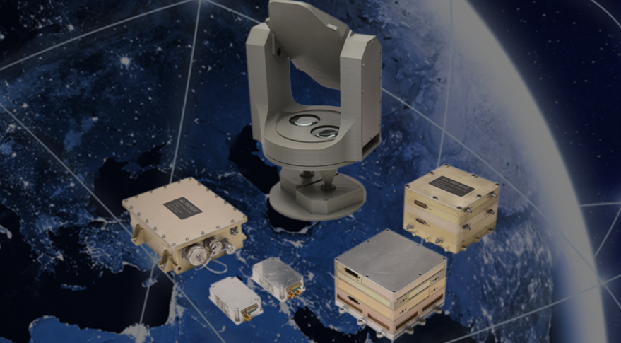 Иллюстрации космических микрооптических коммуникационных терминалов.  Space Micro