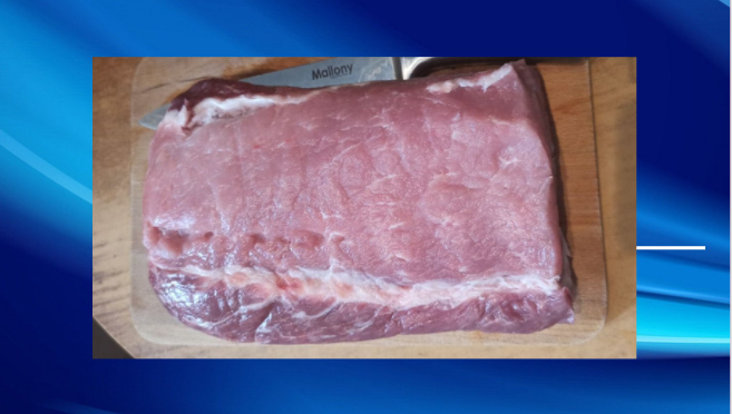 Кусочек МьяСа. Нежный , свежий, прямоугольной формы. Всё , как надо.