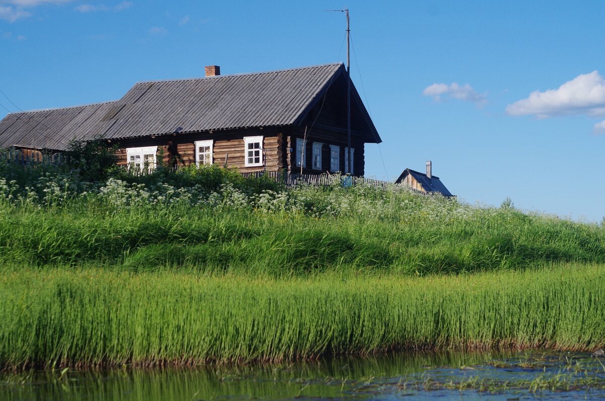 Как выглядит русское село, в котором нет домов младше 90 лет | sevprostor |  Дзен