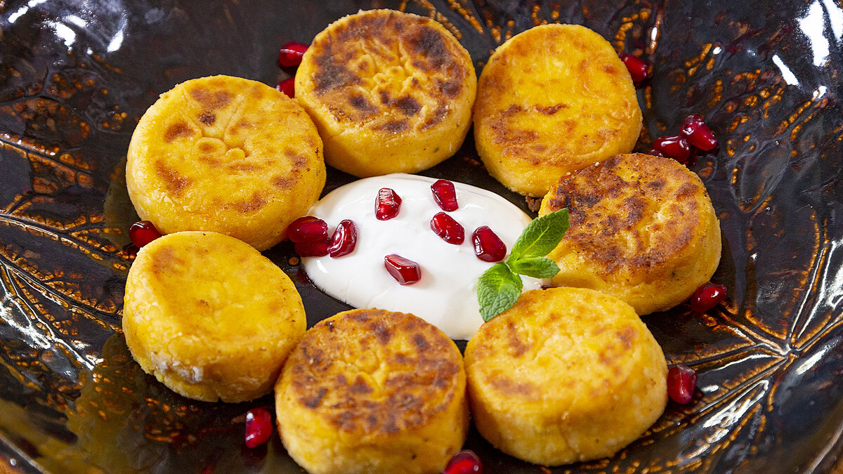 Сырники с бататом