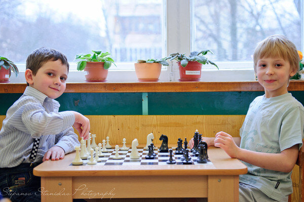 Илья в садике.