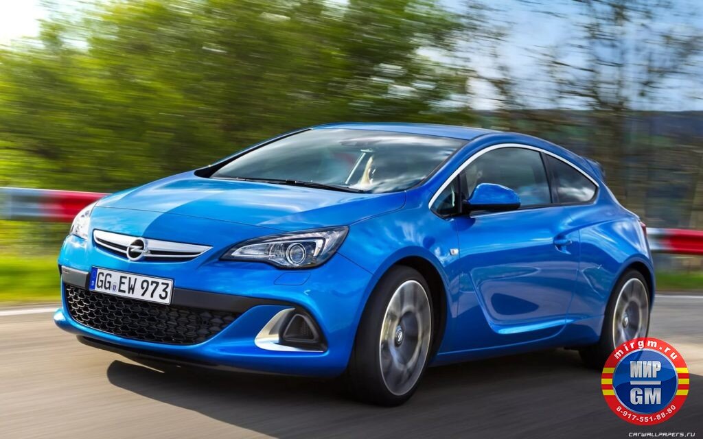 Опель Астра J GTS.