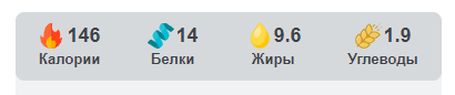 В 100 гр или примерно в 2 оладушках