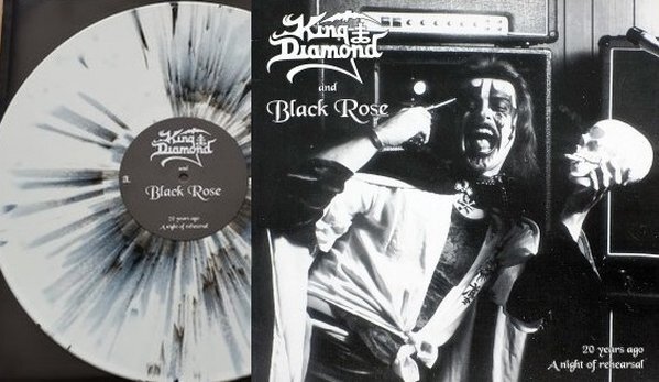 King Diamond & Black Rose 20 Years Ago ~ A Night Of Rehearsal, запись 1980 г., выпуск на виниле - 2004 г.