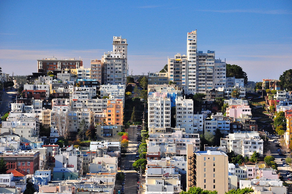 Russian Hill в Сан-Франциско