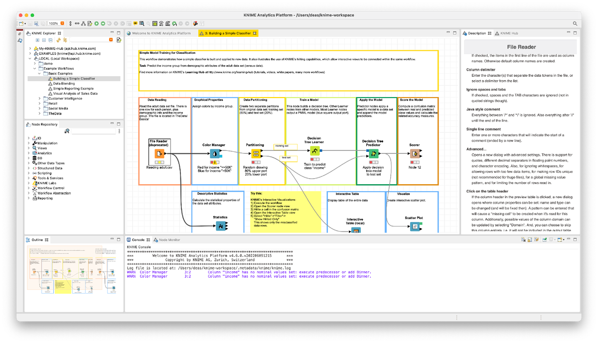 KNIME Analytics Platform 🔀 Как инструмент работы с данными | Data Surfing  | Дзен