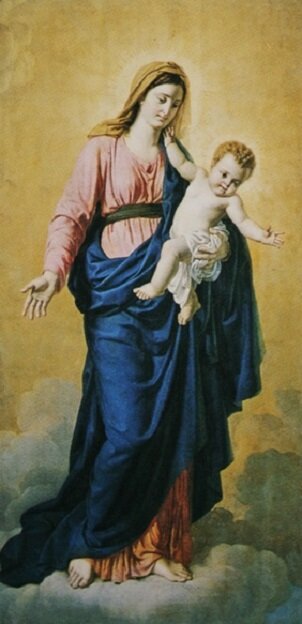 Богоматерь с Младенцем. 1806-1809 г. 