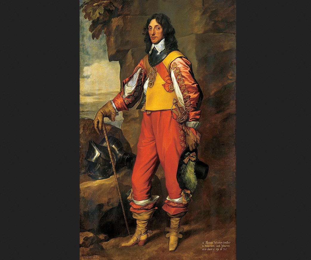 Антонис ван Дейк. «Портрет сэра Томаса Уортона, кавалера ордена Бани», 1639 год.