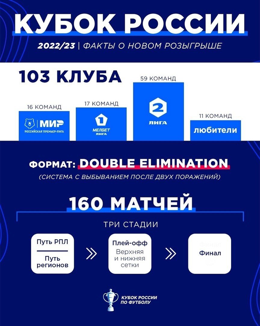 Общая структура Кубка России