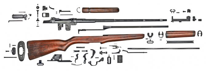 M1 Garand полная разборка. 