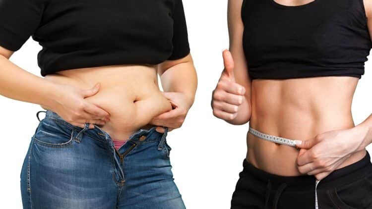 Потеря веса за четыре месяца