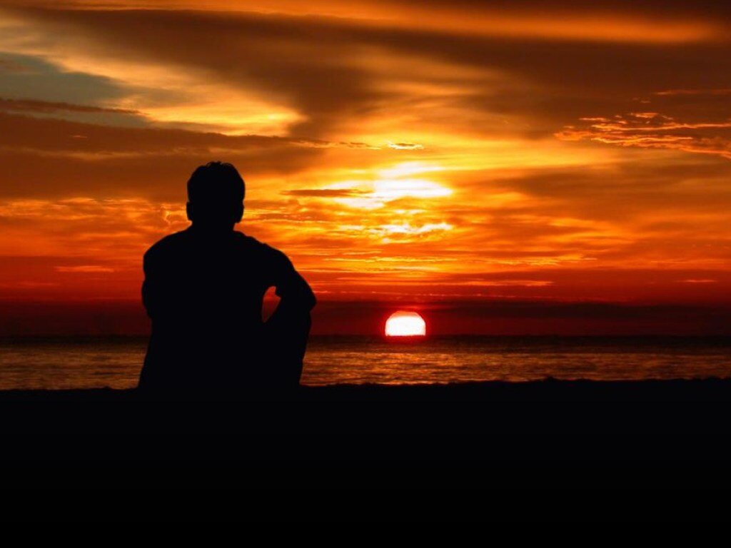 Море. Лето. Мысли о тебе