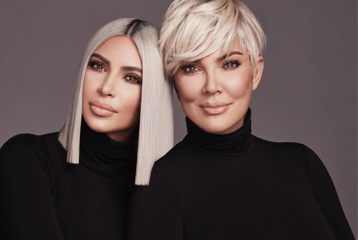 Ким Кардашьян и ее мама Крис Дженнер