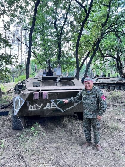    Шолбан Кара-оол в зоне СВО Страница Шолбана Кара-оола в соцсети «ВКонтакте»
