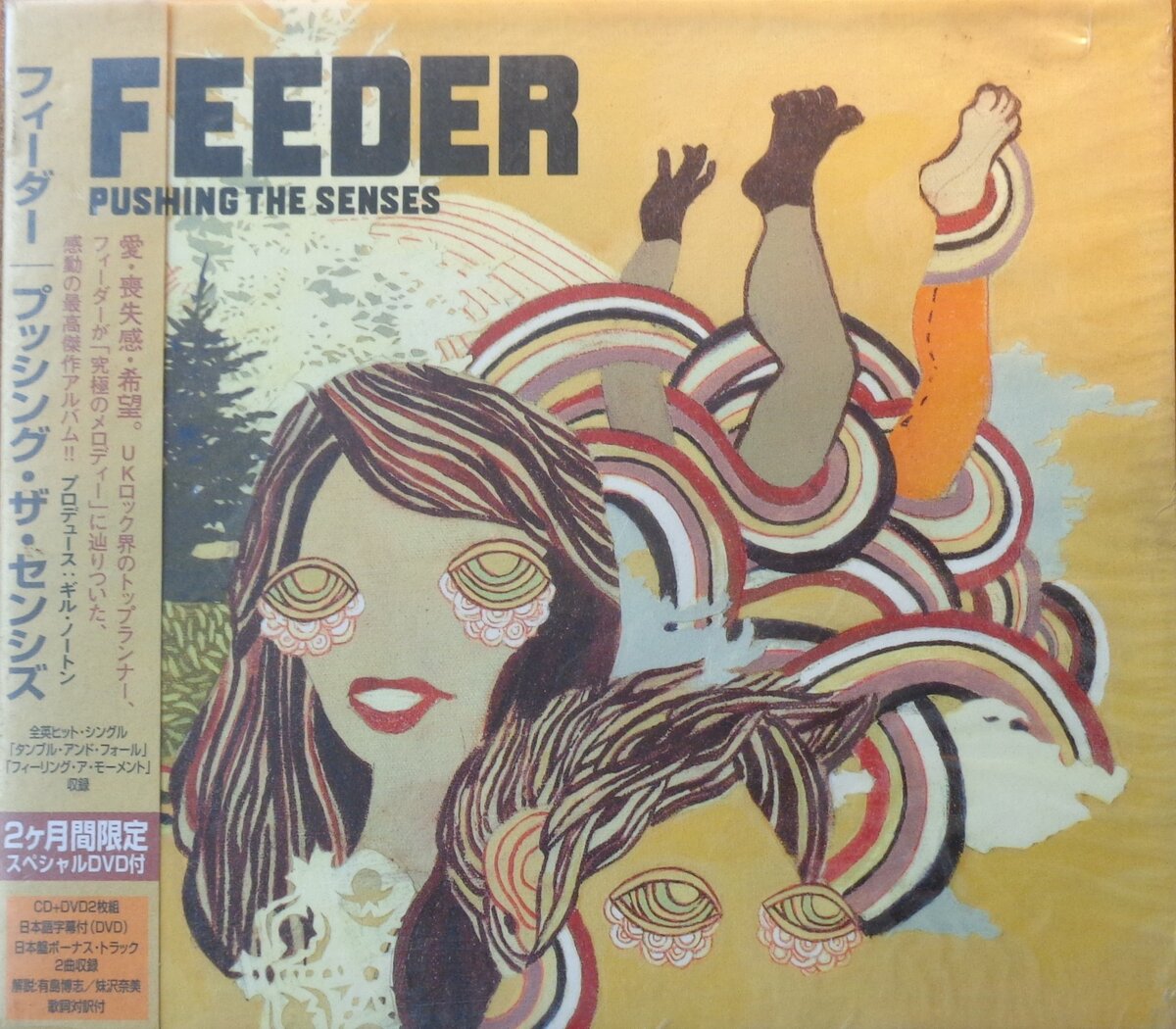 Feeder "Pushing The Senses" CD + DVD 