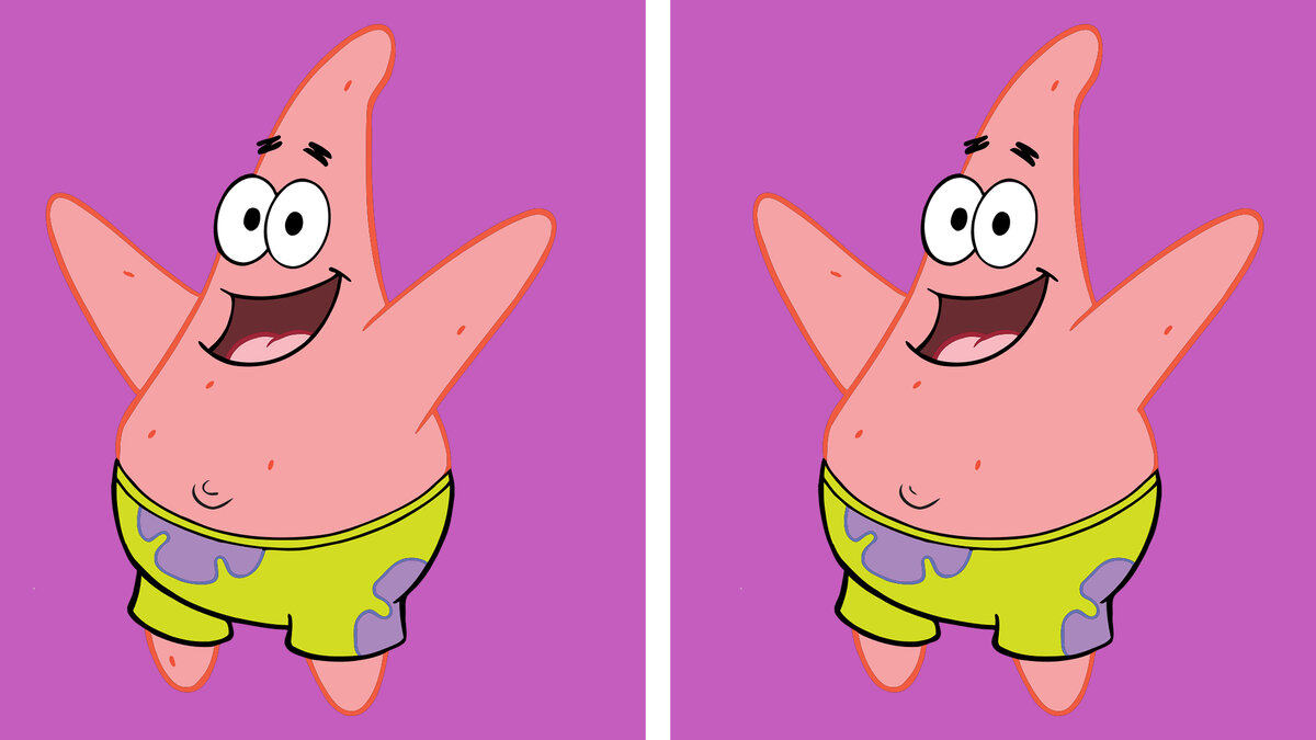 Найди 3 отличия