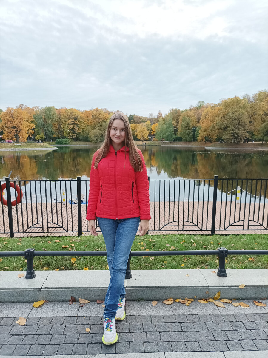 Даже успела погулять за день до вылета