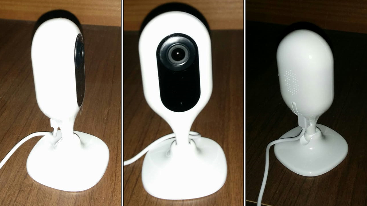 Камера просто малютка. Динамик находится на задней стороне, и он очень тихий.