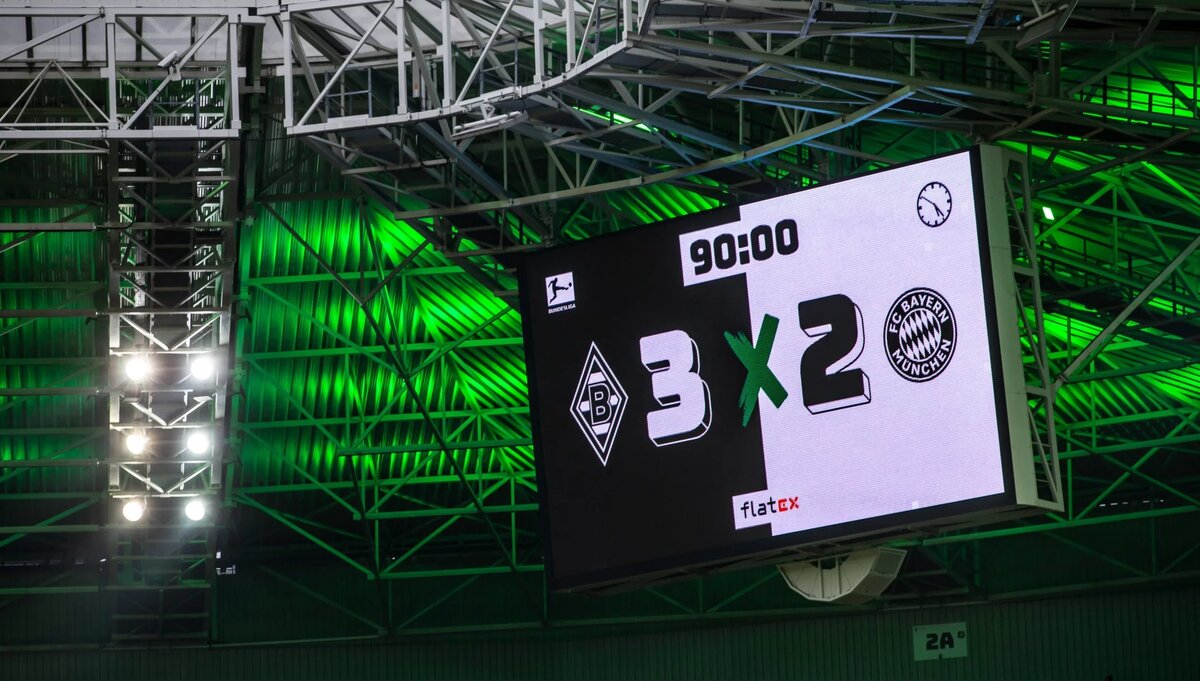 Таким образом «Бавария» не может победить «Боруссию» М пять матчей подряд.