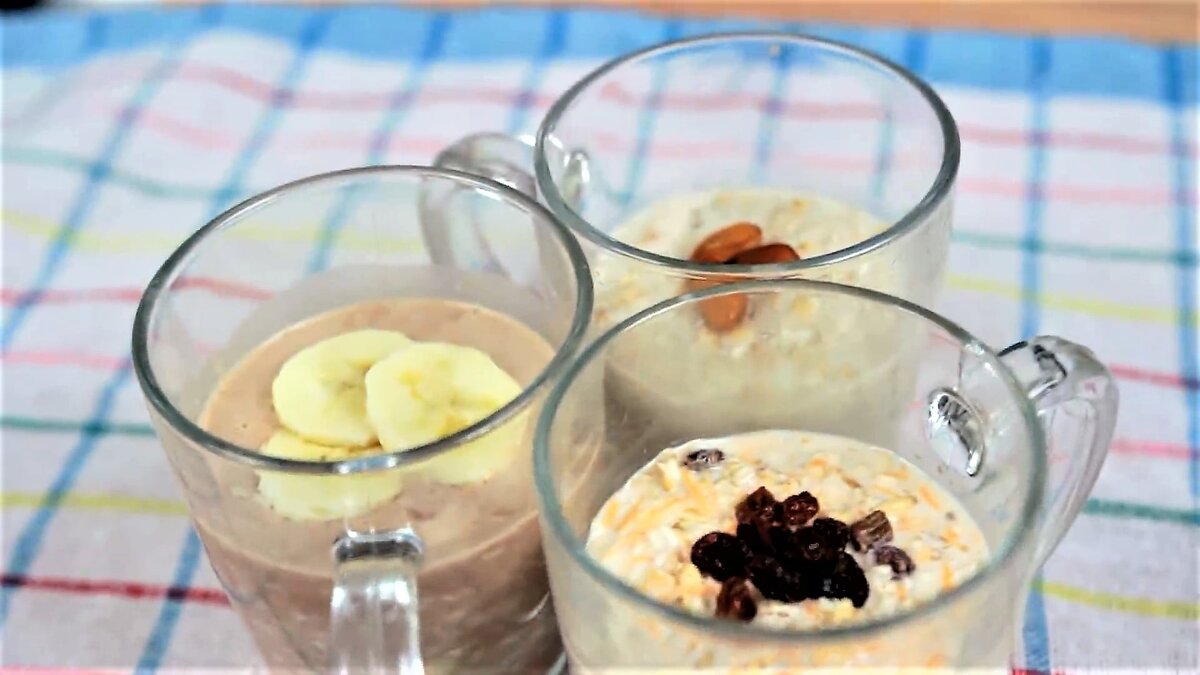 3 вида овсяной каши