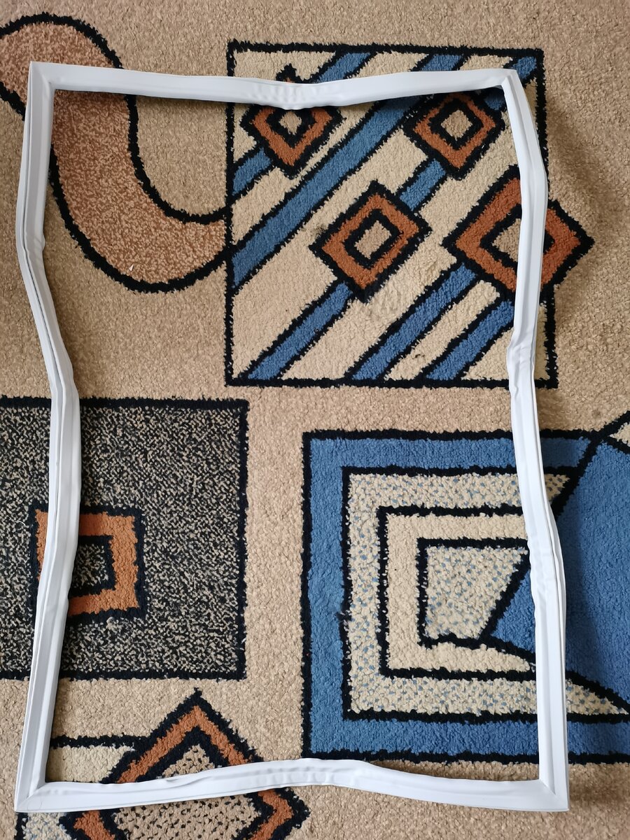 Внешний вид уплотнителя после пакета. Фото автора блога