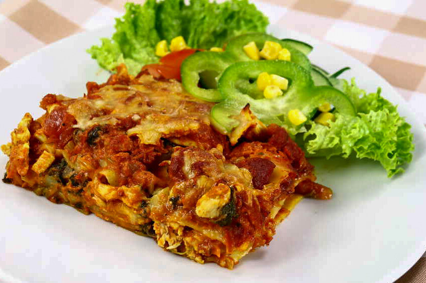 Куриная лазанья