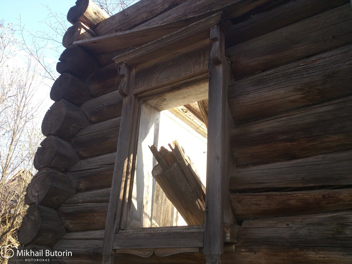 Фрагмент дореволюционного дома. 