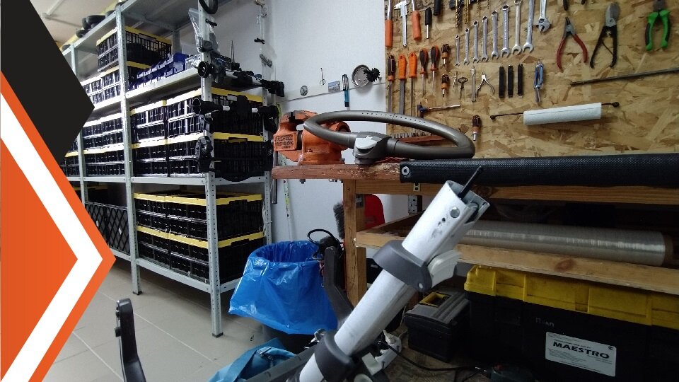 Оторван руль от рамы