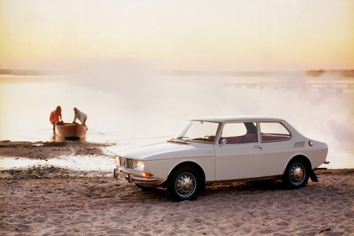 SAAB 99 1968 года.