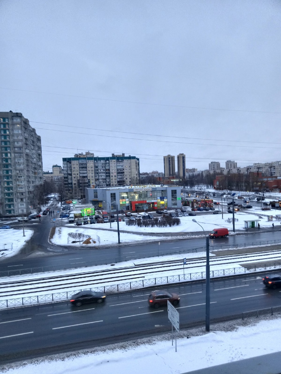 Вид с балкона тётушкиного дома