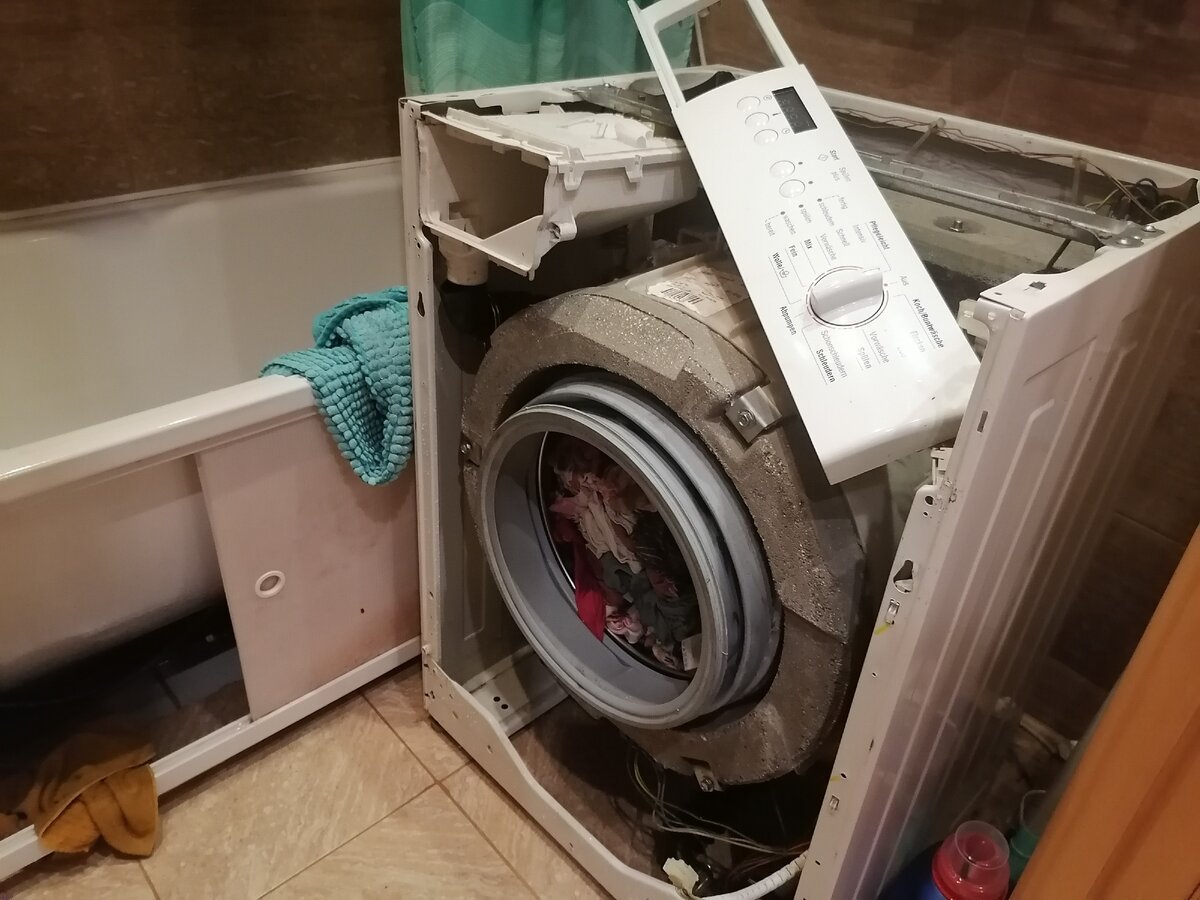 Ремонт стиральной машины (замена подшипников) своими руками | Блог самостройщика | Дзен