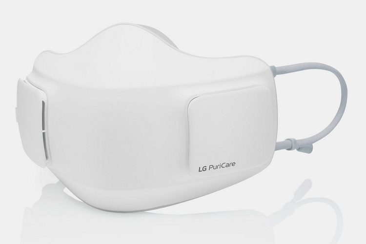 Носимый очиститель воздуха LG PuriCare помещает фильтры, датчики и вентиляторы в маску для лица, чтобы вам было легче дышать
