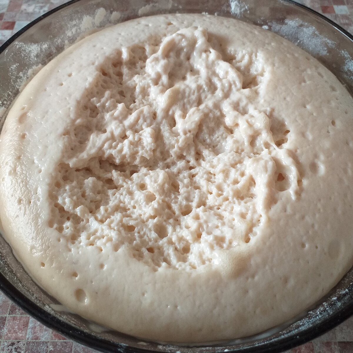 Опара готова