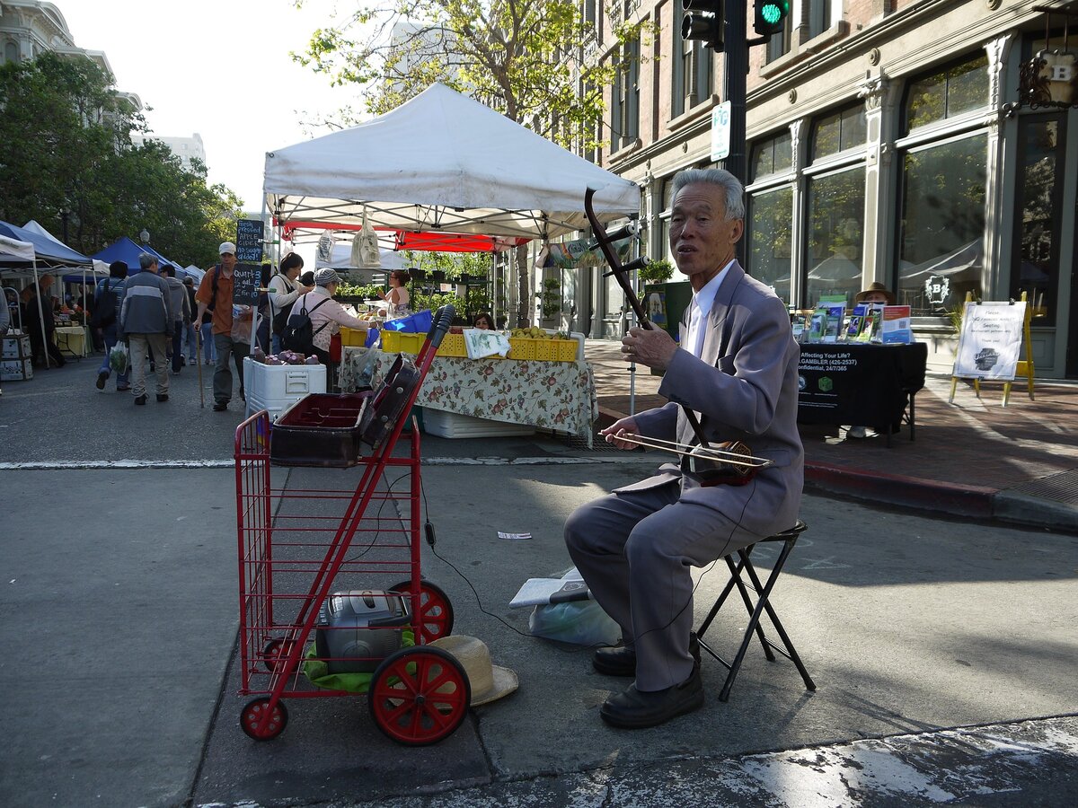 Китайский квартал в Окленде, США