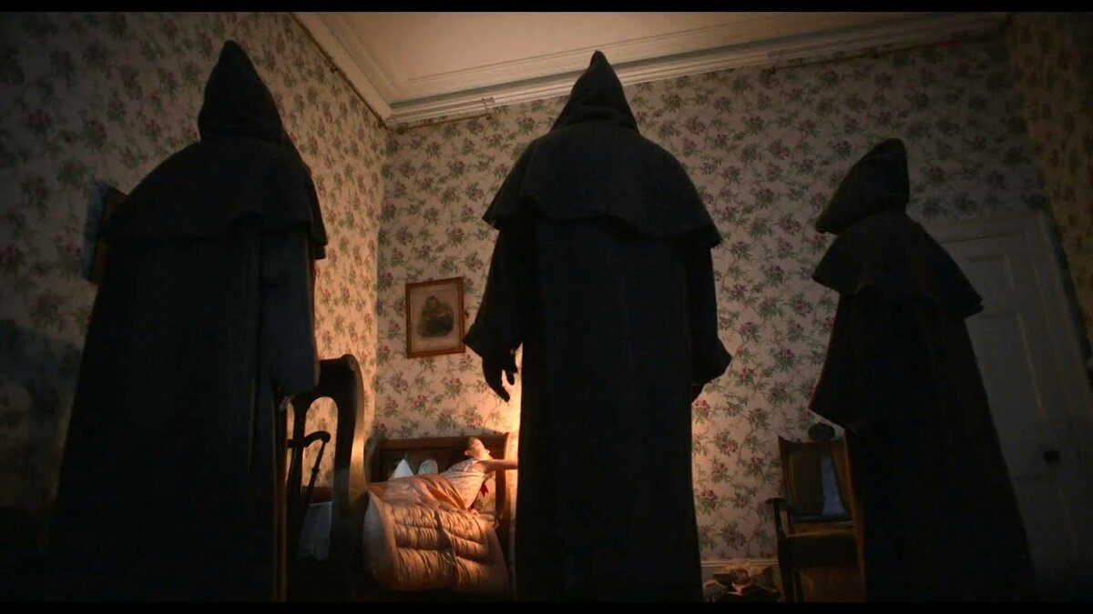 Кадр из фильма "Проклятие: Призраки дома Борли".