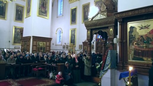 Проповедь митр. Арсения на праздник свт. Николая Чудотворца 19.12.2018 г.