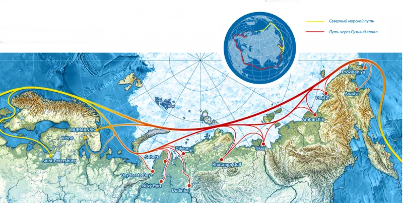 Северный морской путь начинается от порта. СМП Северный морской путь. Морской шелковый путь Северный морской путь. Российский транспортный коридор Северный морской путь. Морские пути Северного Ледовитого океана.
