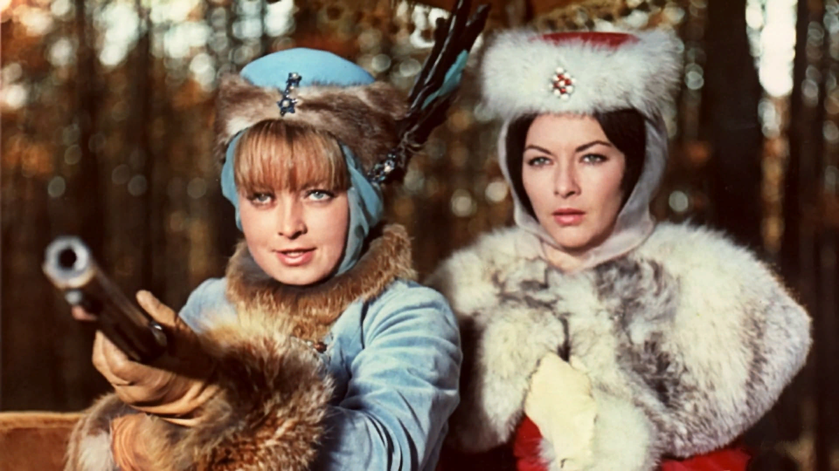 Магдалена и Барбара Брыльска в фильме "Пан Володыевский"