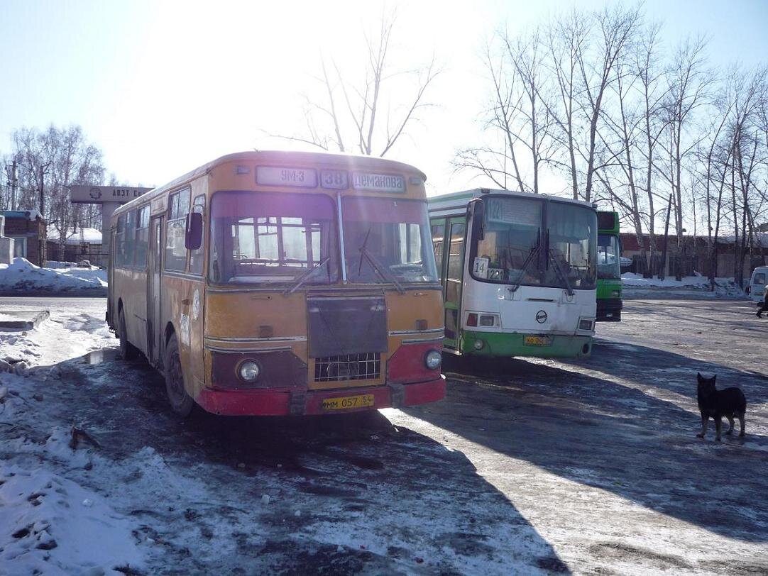 ЛИАЗ-677 (слева) получивший прозвище "луноход" долгие годы возил пассажиров в городах РФ