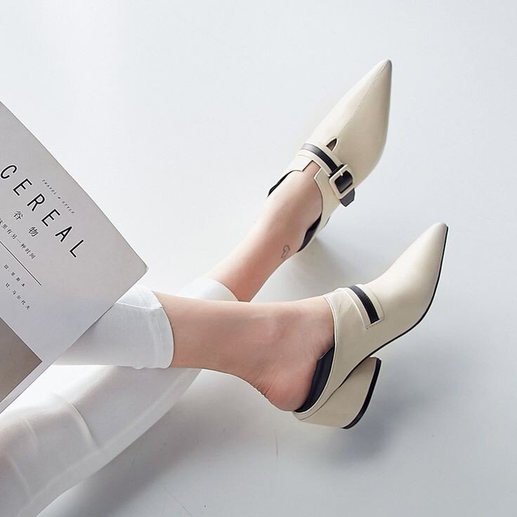 Закрытые современные варианты весенне-летней обуви