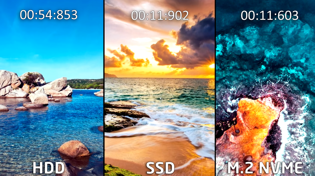 Разница в загрузке операционной системы 