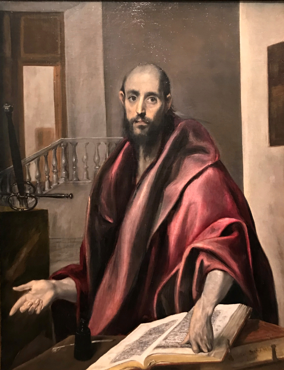 Картина эль греко апостолы петр и павел описание