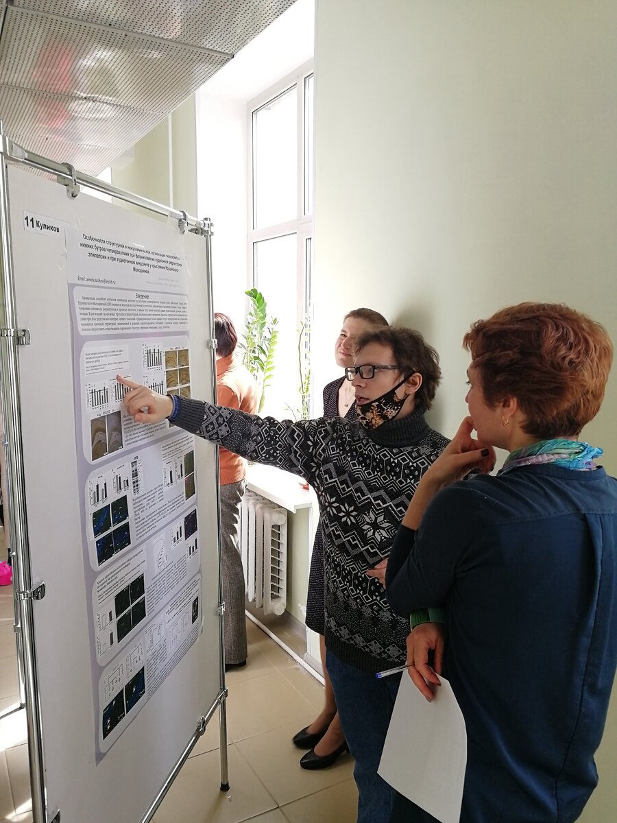 Члены конкурсной комиссии проводят постерную сессию 