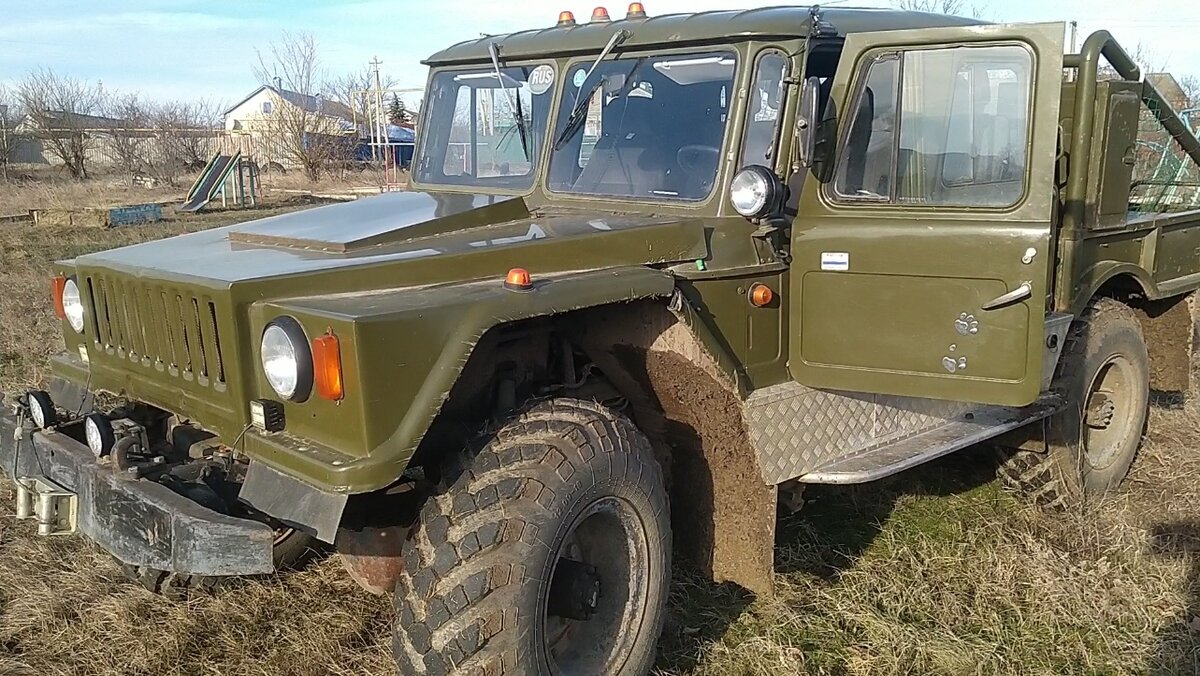 Самодельный вездеход на базе УАЗ-469 и Toyota Land Cruiser (22 фото)