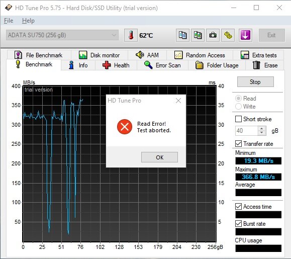 ADATA SU750 256GB
